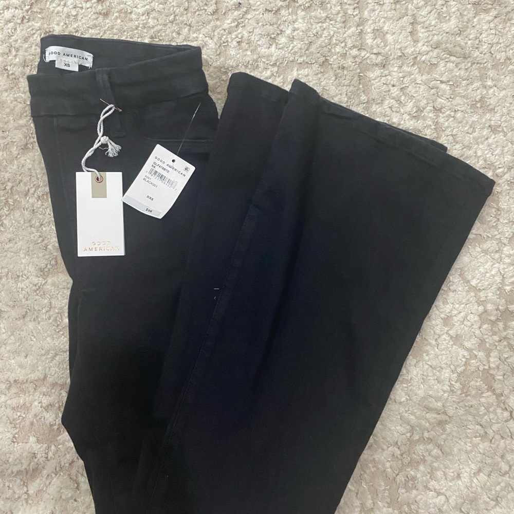 Good American Classic Black Denim